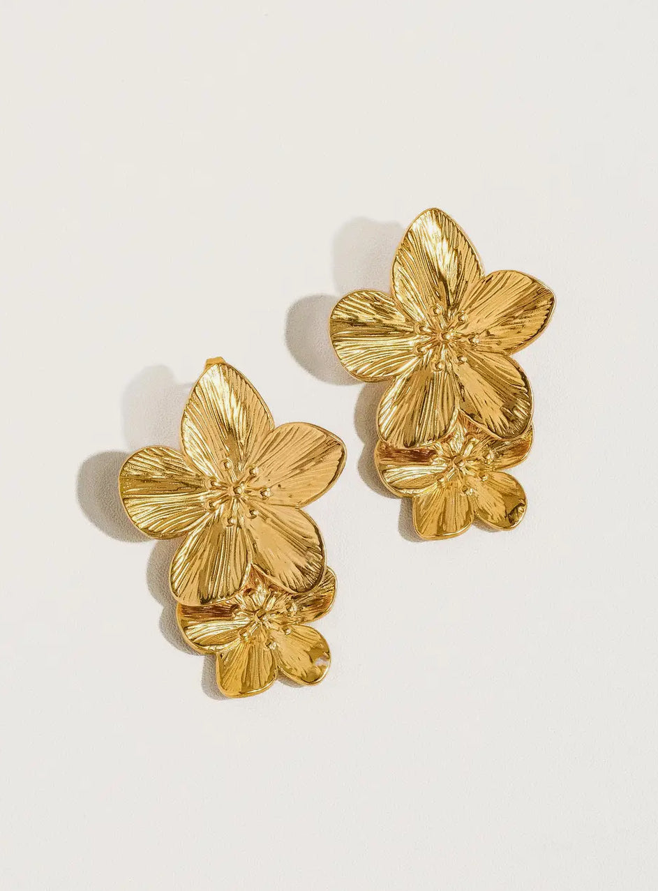 Ivy Flower Earring