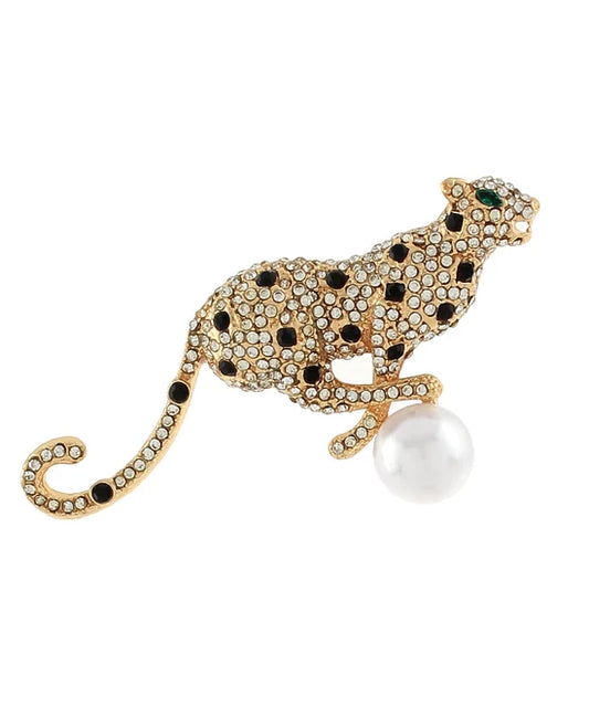Rianna Leopard Brooch