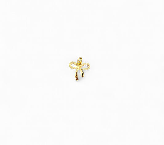 Sparkly Bow Charm