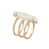 Moonstone Marquis Ring