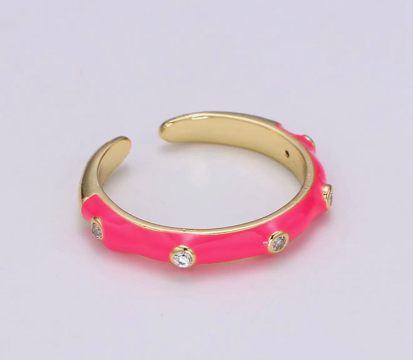 ￼Eliza Band Rainbow Ring