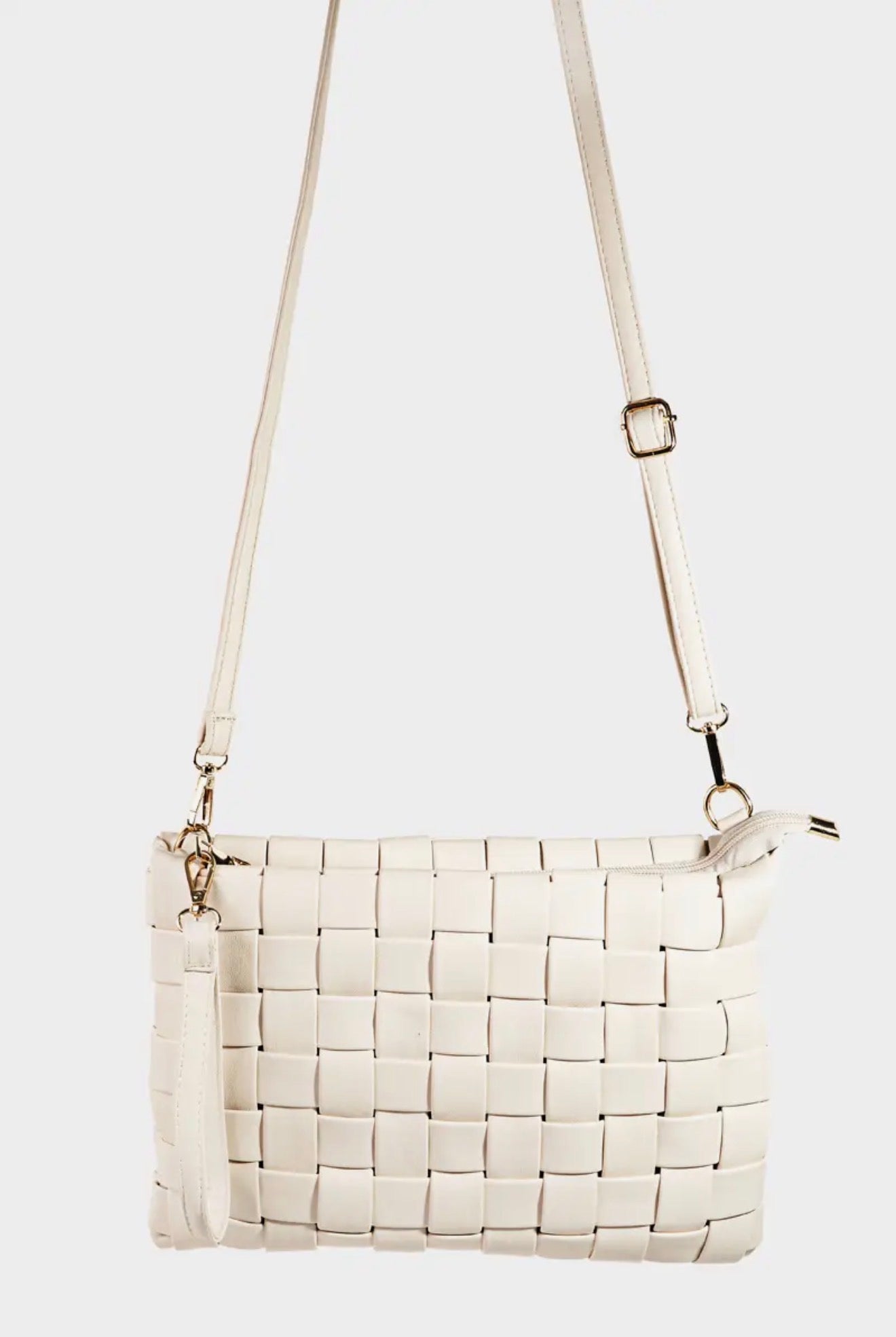 Lila Woven Leather Bag