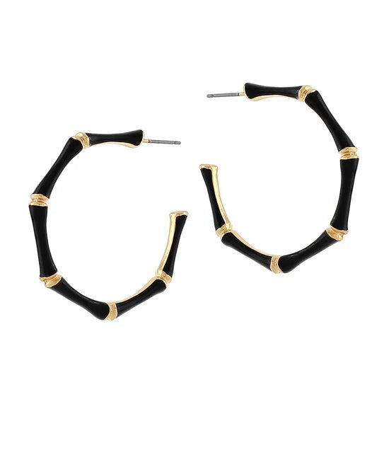 Rissa Bamboo Hoops