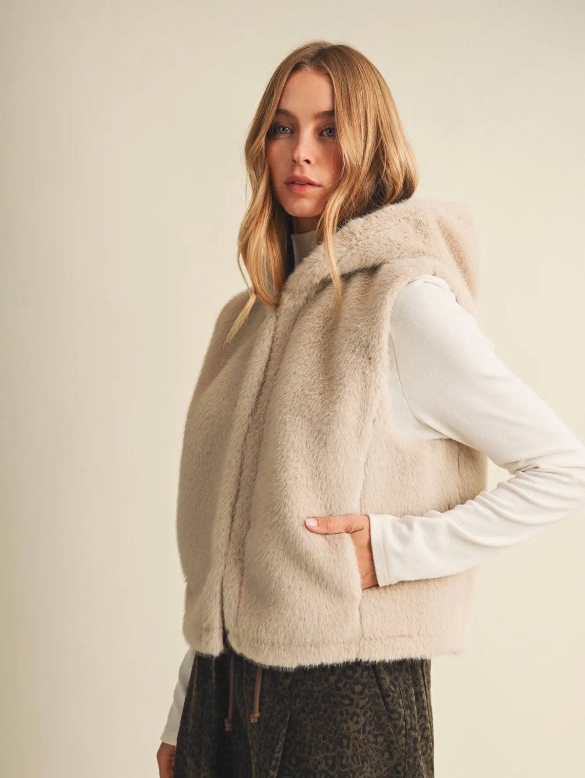 Meg Hooded Vest