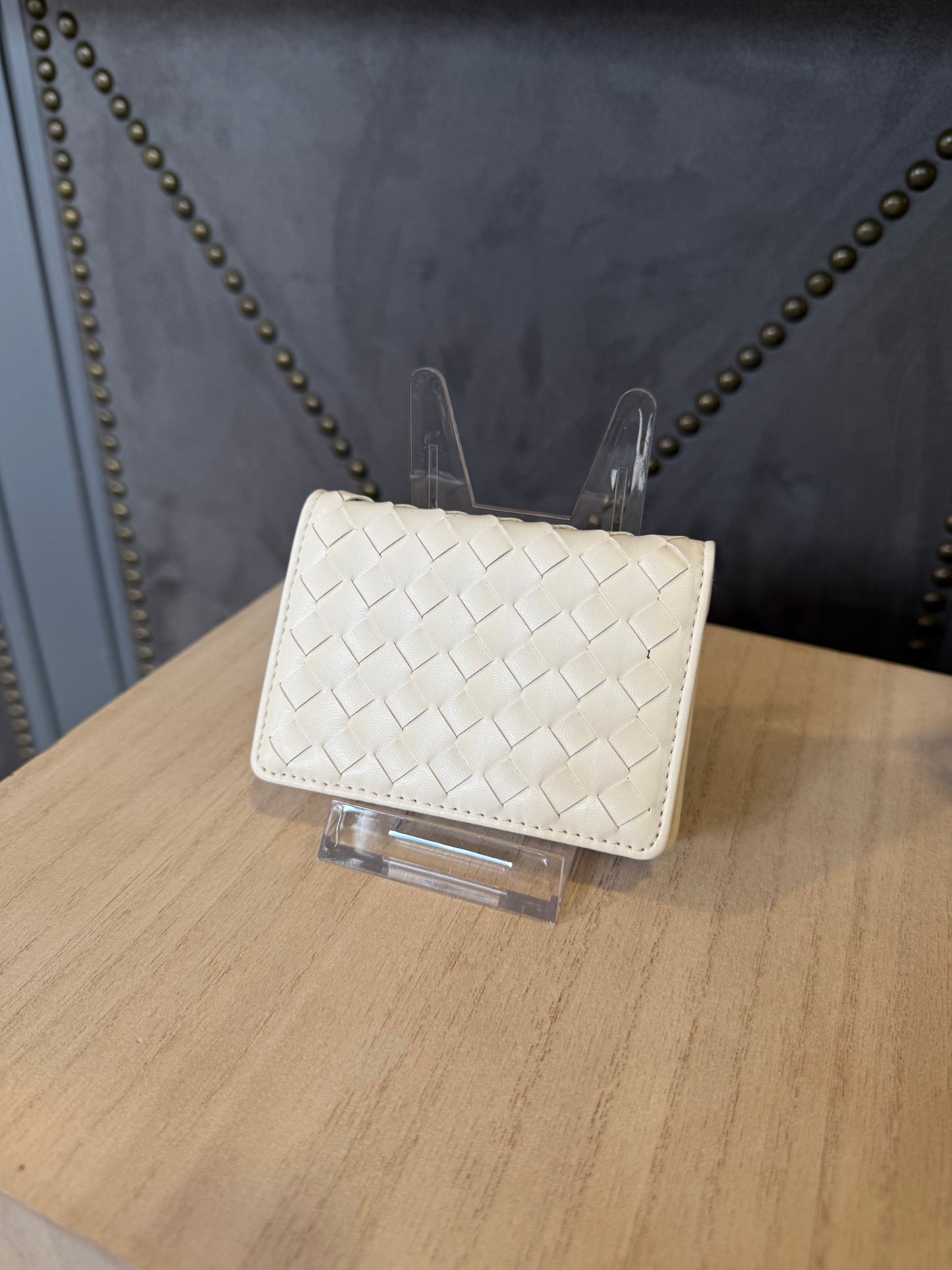 Simply Square Braided Wallet