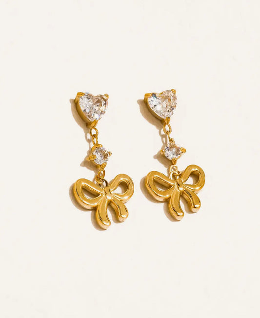 Clarette Bow Earrings