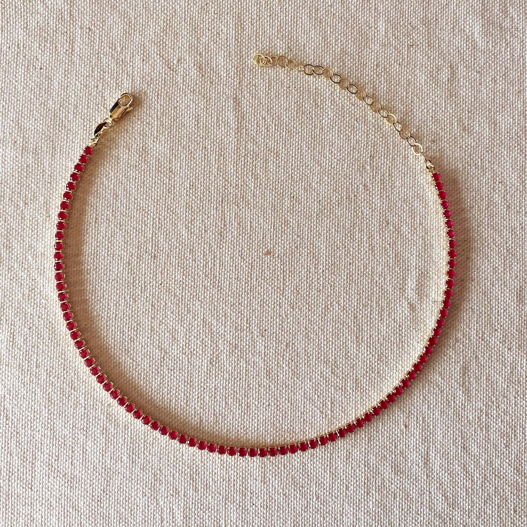 Fuschia Necklace