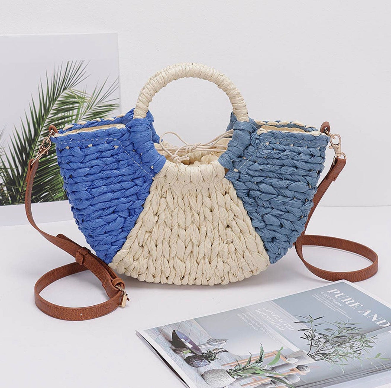 Ellie Straw Bag