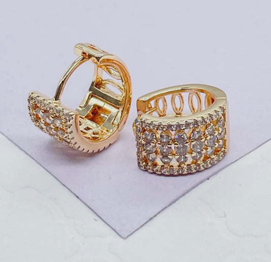 Harlem Huggie Earrings