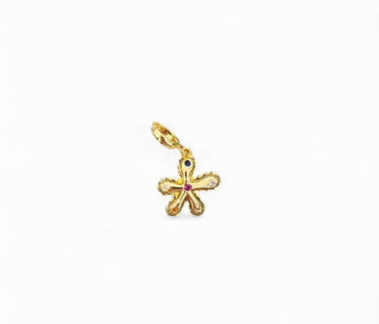 Rainbow Bloom Charm