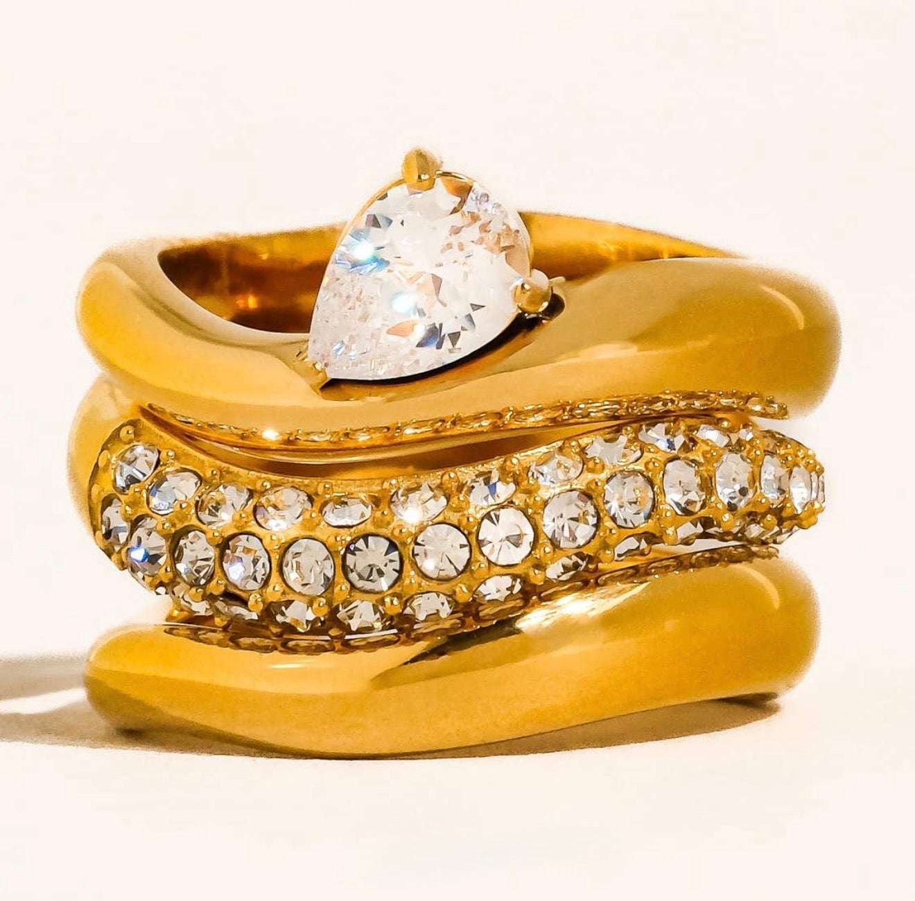 Amoria Stacking Ring