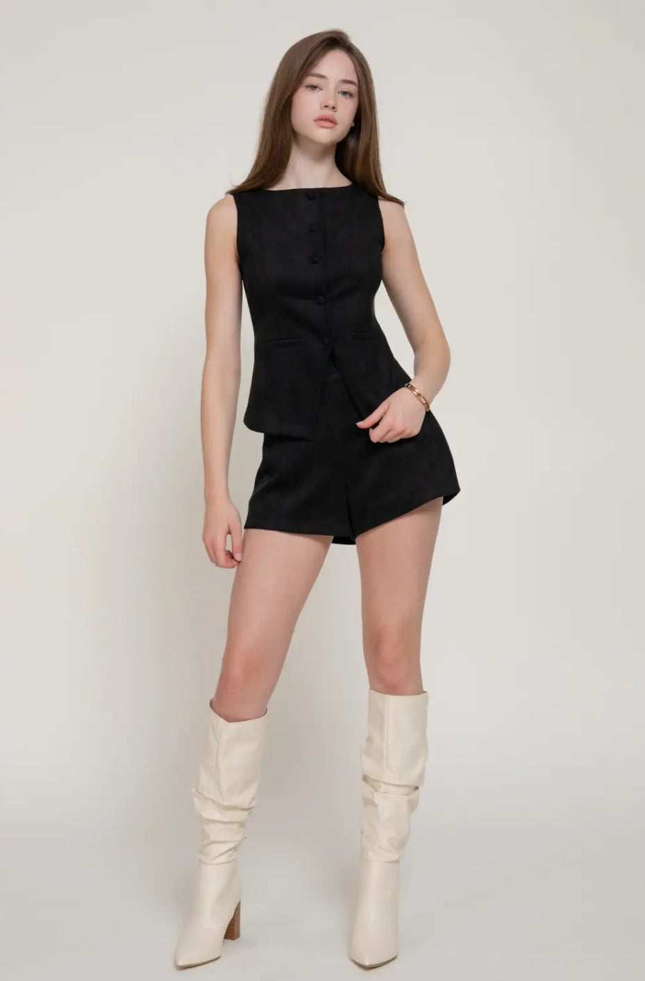 Carter Suede Shorts