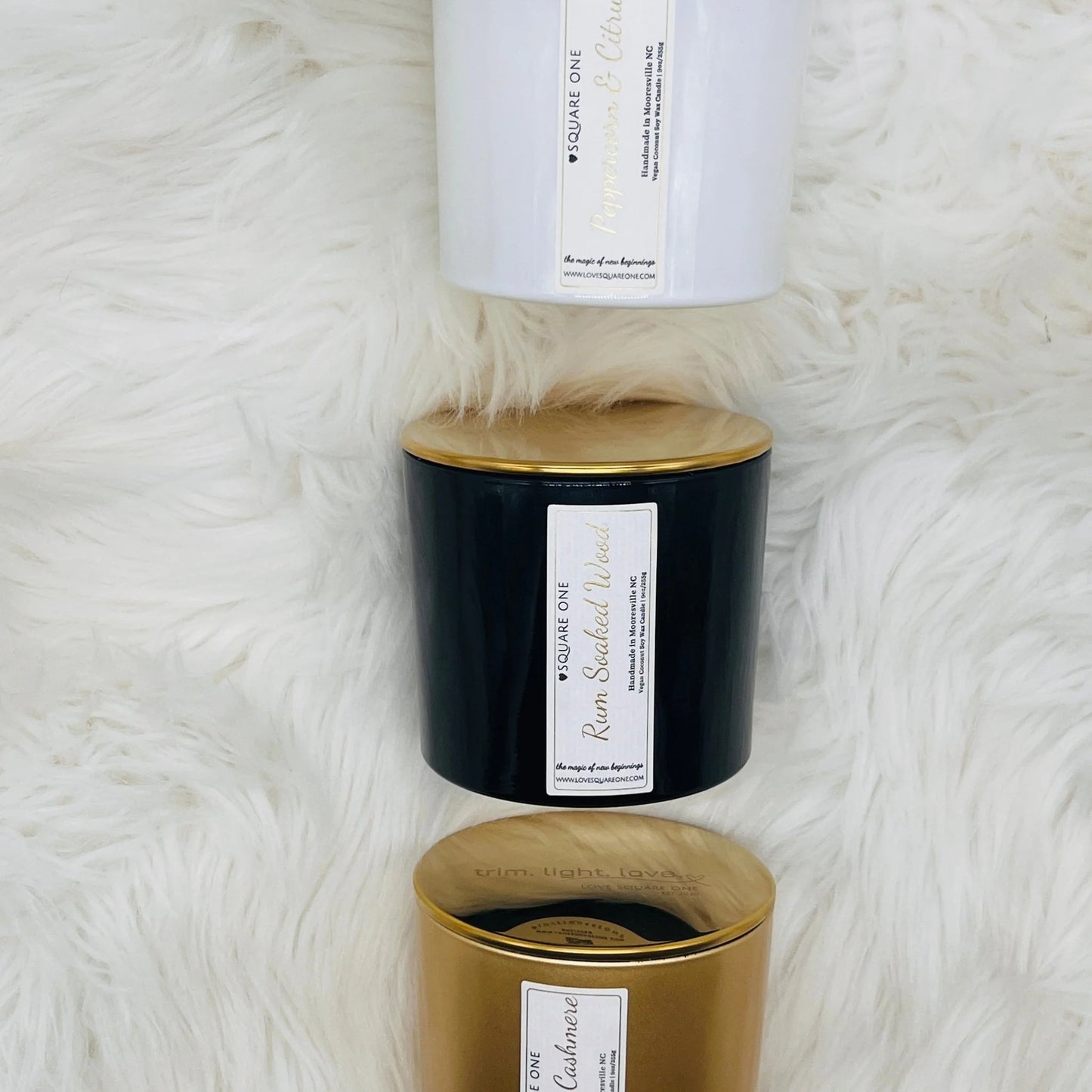 Rum Soaked Wood Candle