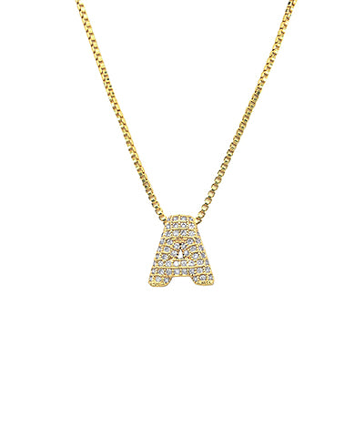 Initial Goldie Necklace