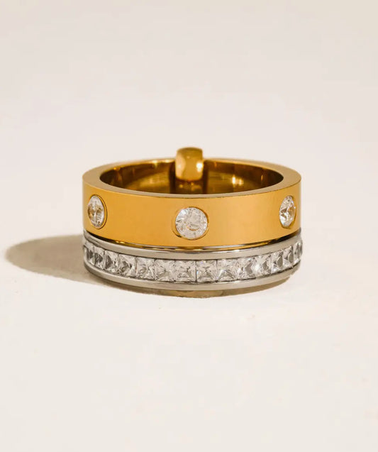 Greyson Two Tone Ring