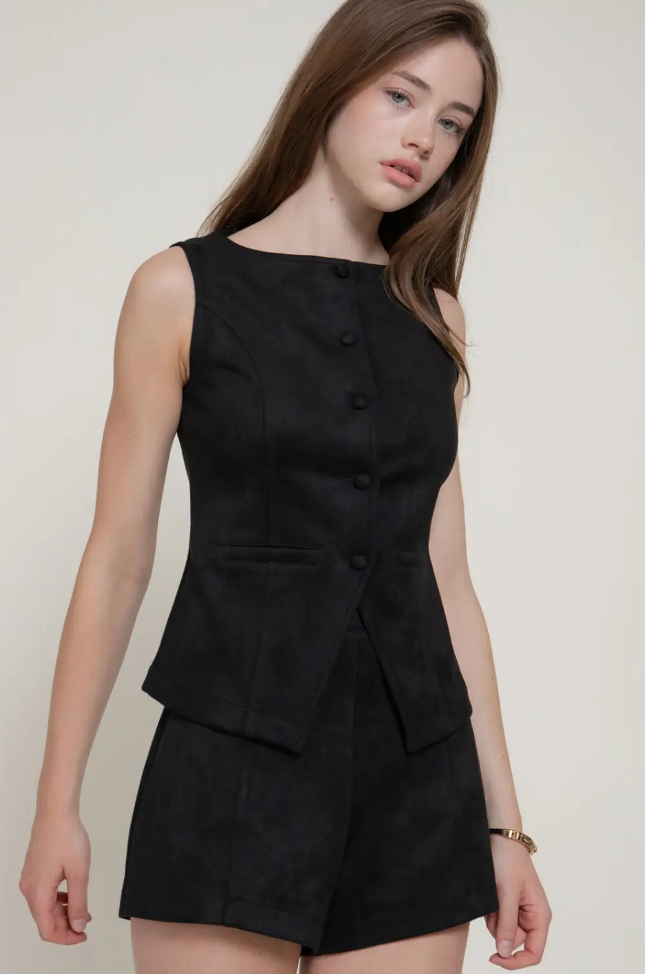 Tommy Suede Vest