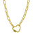 Heart Screw Lock Necklace