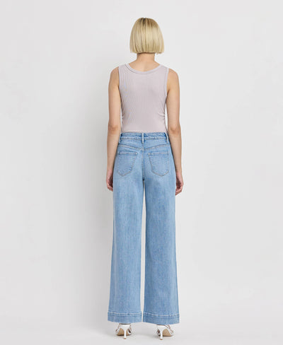 High Rise Trouser Jeans