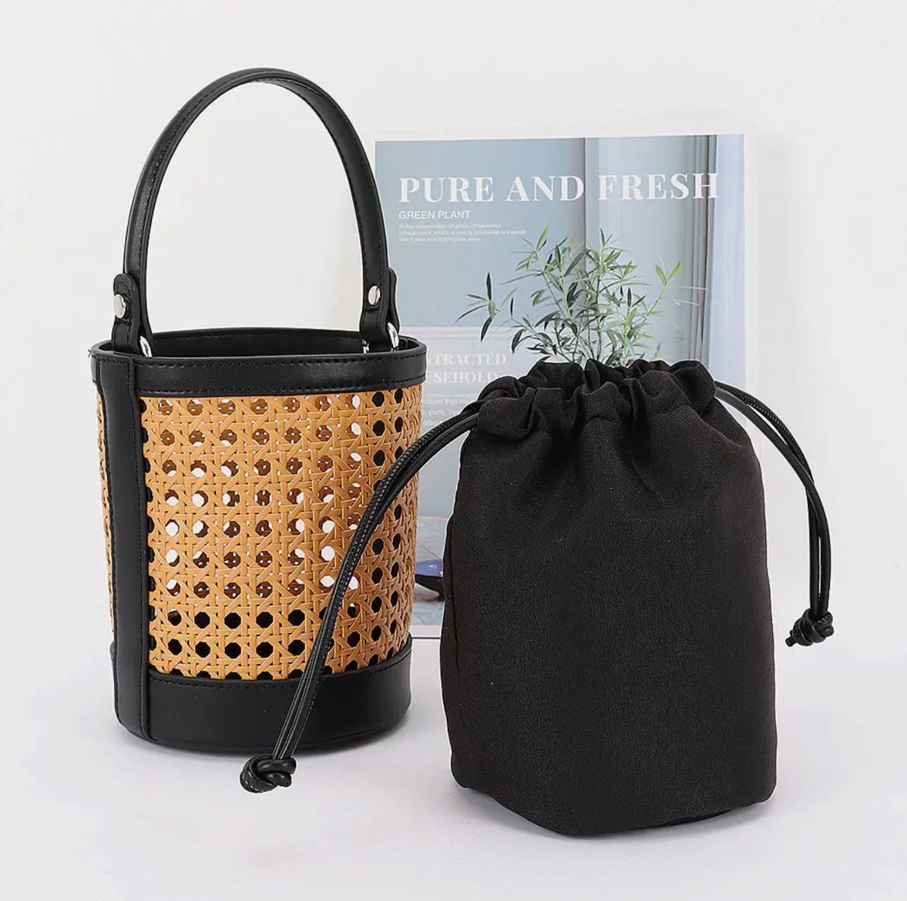 Alina Bamboo Tube Crossbody
