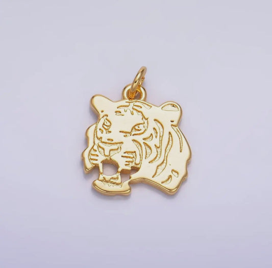 Tiger Head Charm