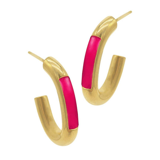 Oval Hoops