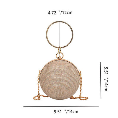 Diamond Sphere Evening Bag