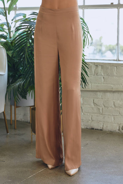 Straight Zip Pants