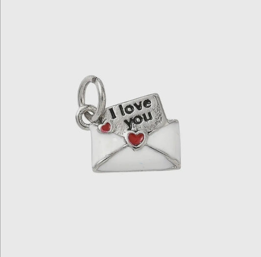 I Love You Letter Charm