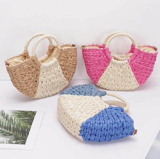 Ellie Straw Bag