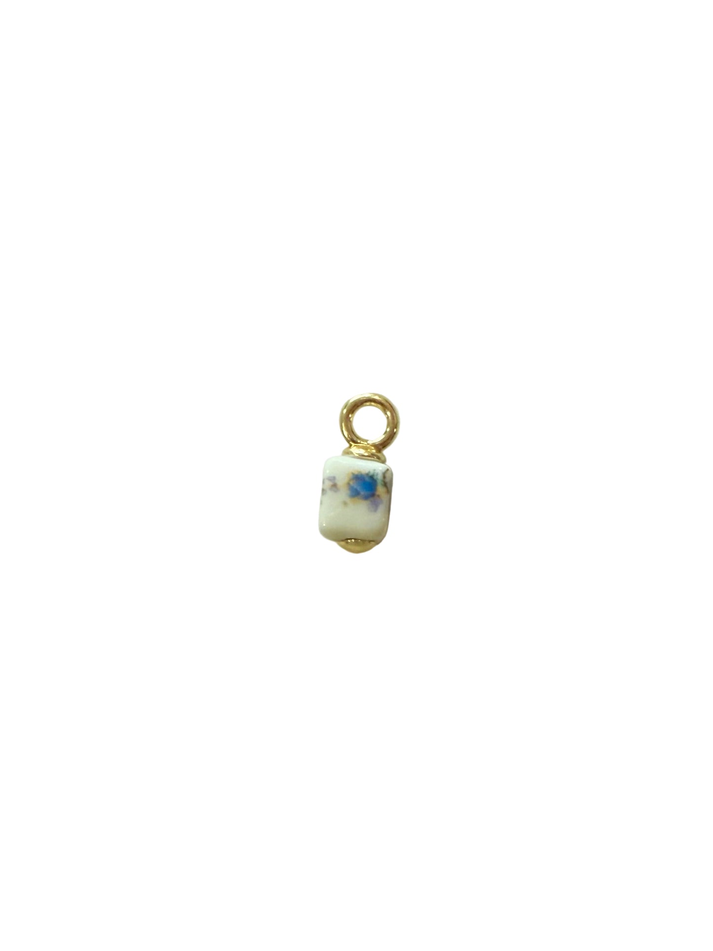 Antique Floral Charm
