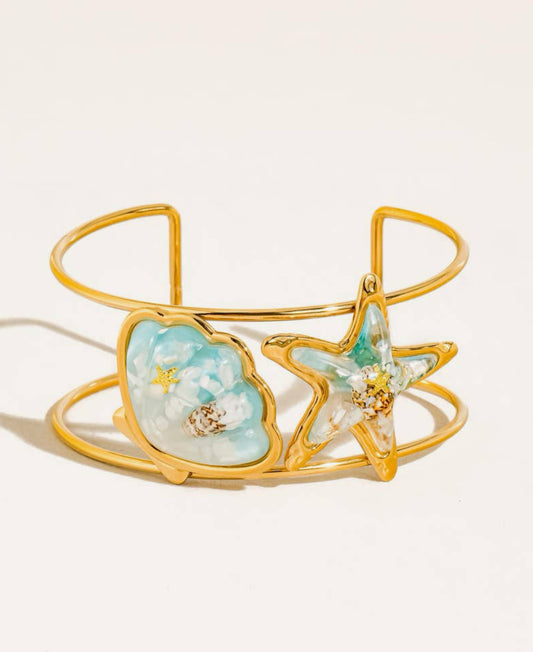 Caprice Starfish Cuff Bracelet