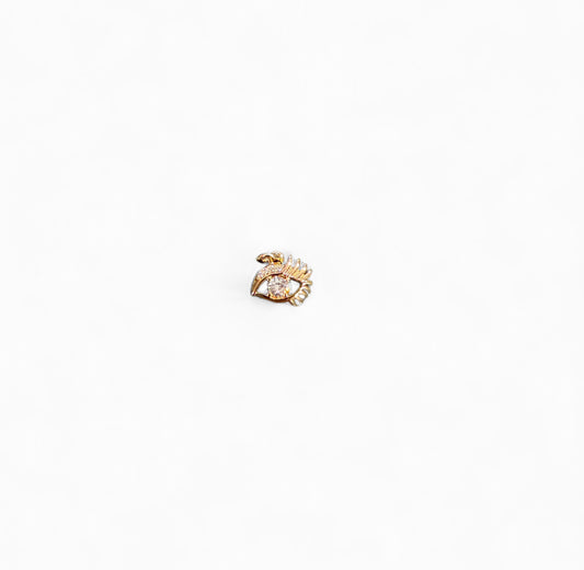 Golden Shell Charm