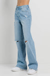 High Rise Straight Jean