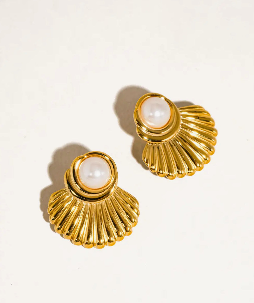 Lennox Shell Earrings