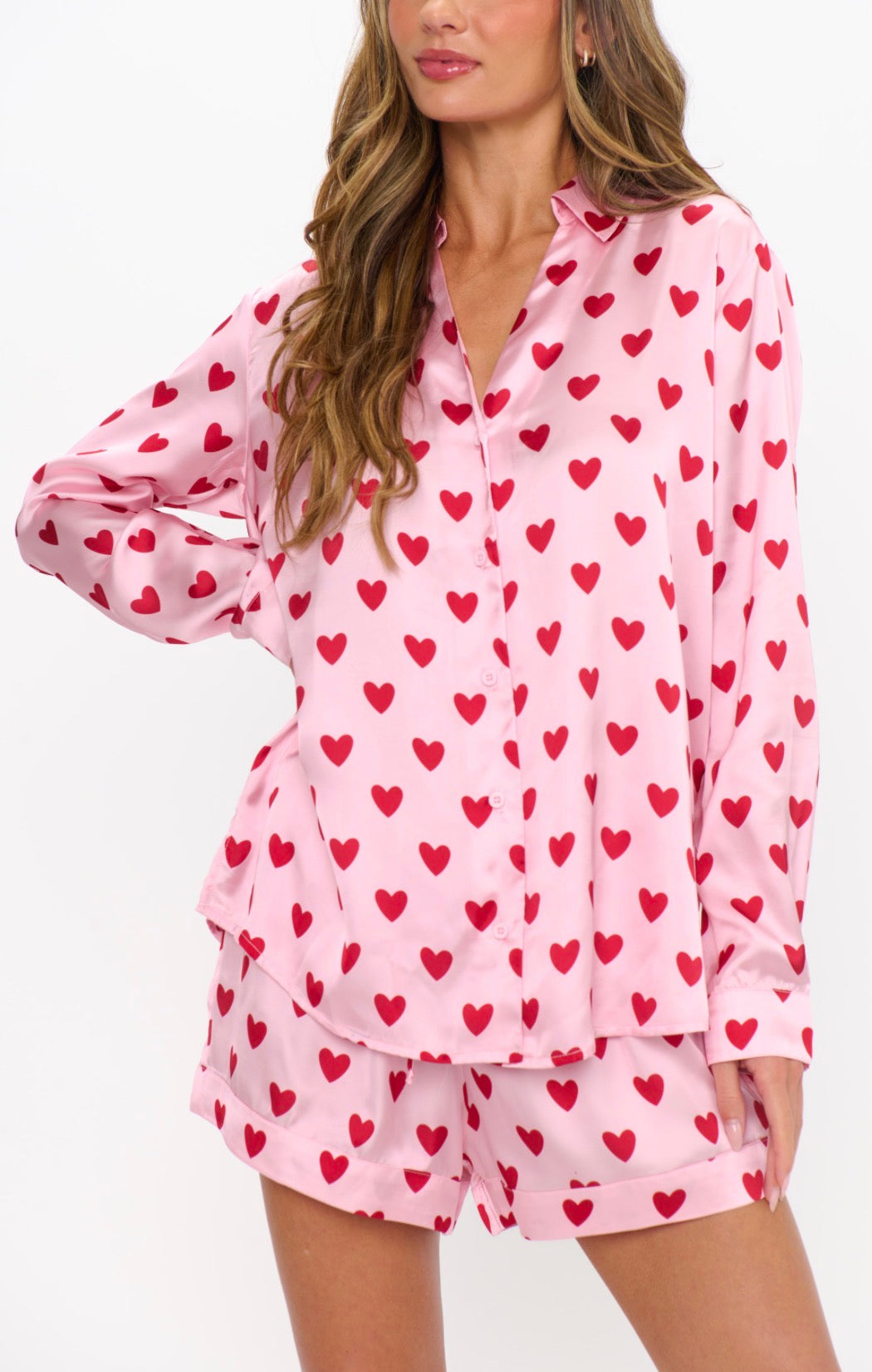Queen of Hearts PJ Set