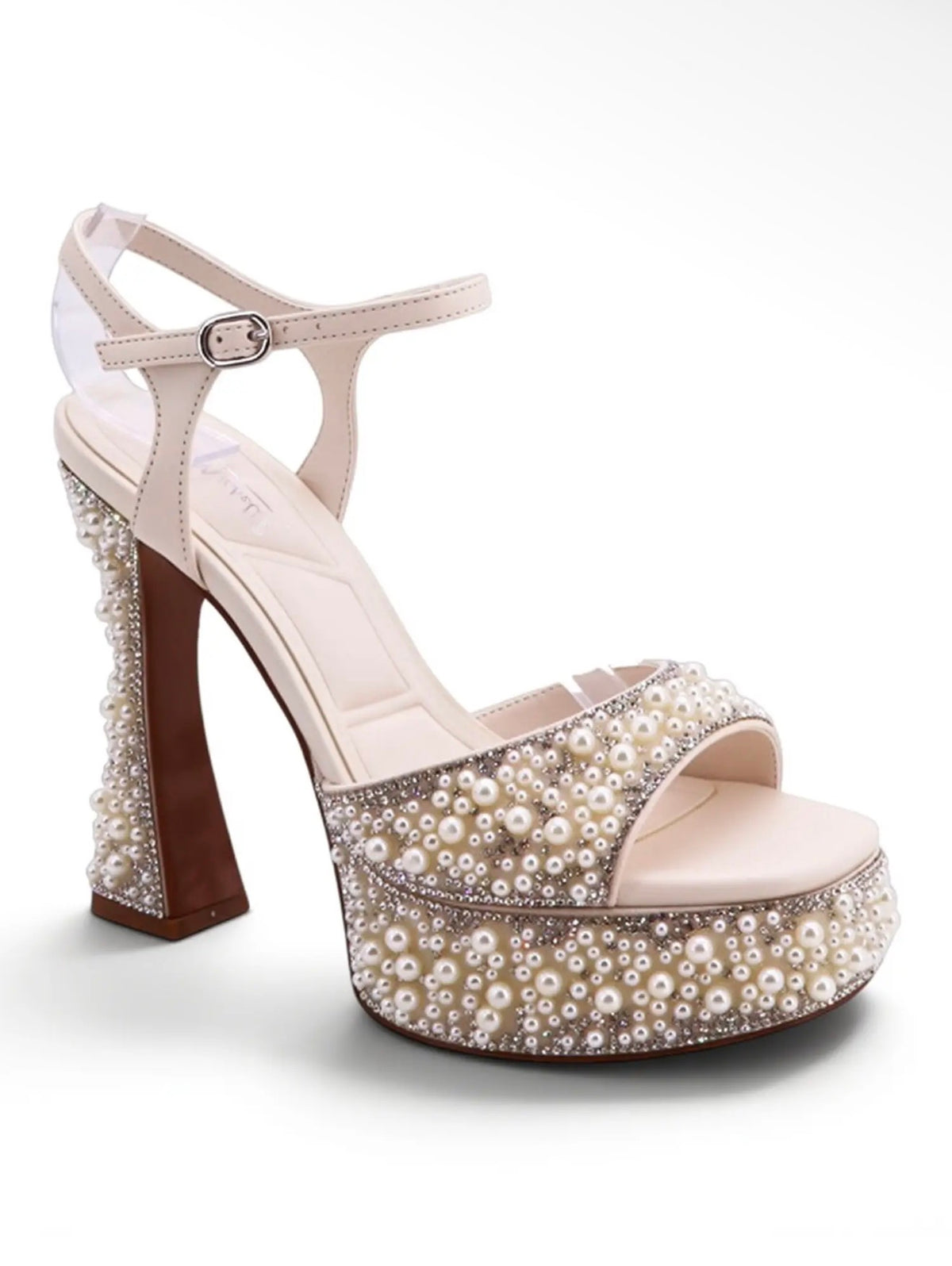 Celine Pearl Platform Heel