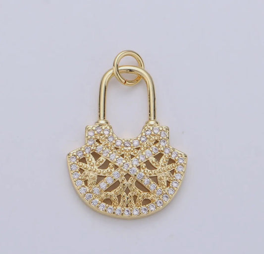 Padlock Charm