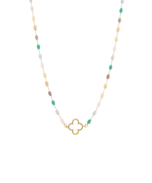 Ariel Glass Bead Necklace