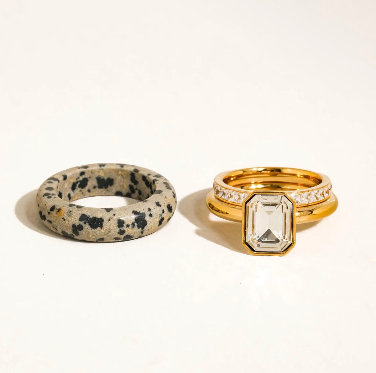 Stone Ring Set