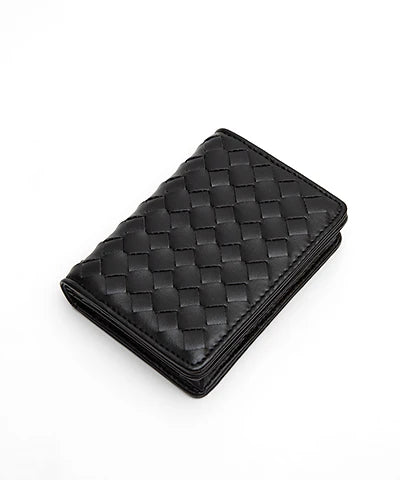 Simply Square Braided Wallet