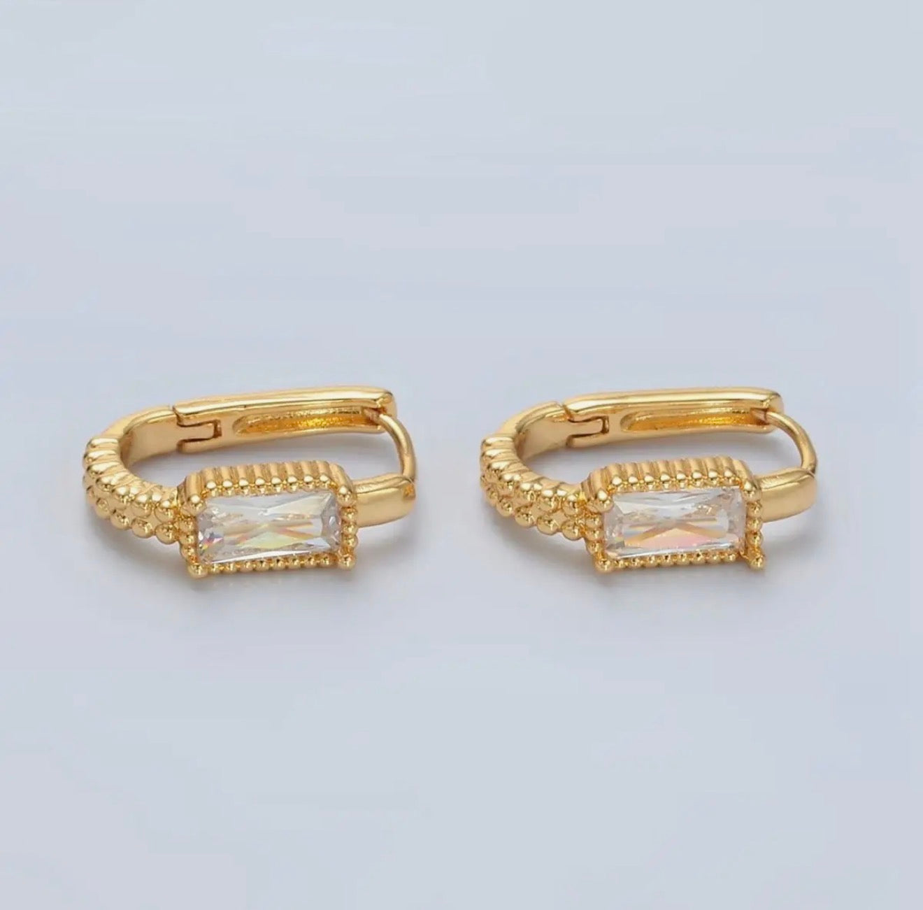 Lana Huggie Hoops