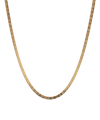 Clover Snake Chain Necklace