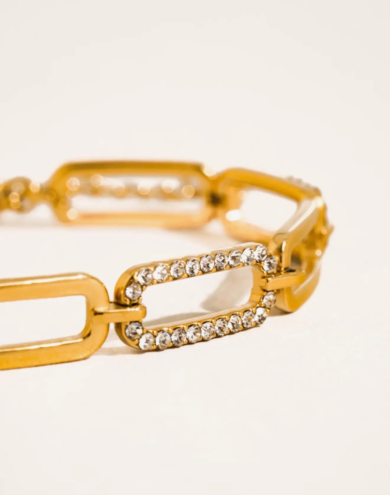 Évasion Rhinestone Chain Bracelet