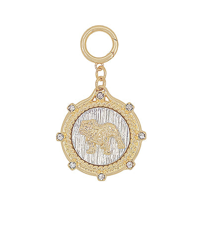 Two Tone Bulldog Charm