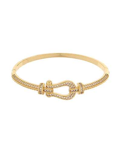Amina Horseshoe Bangle
