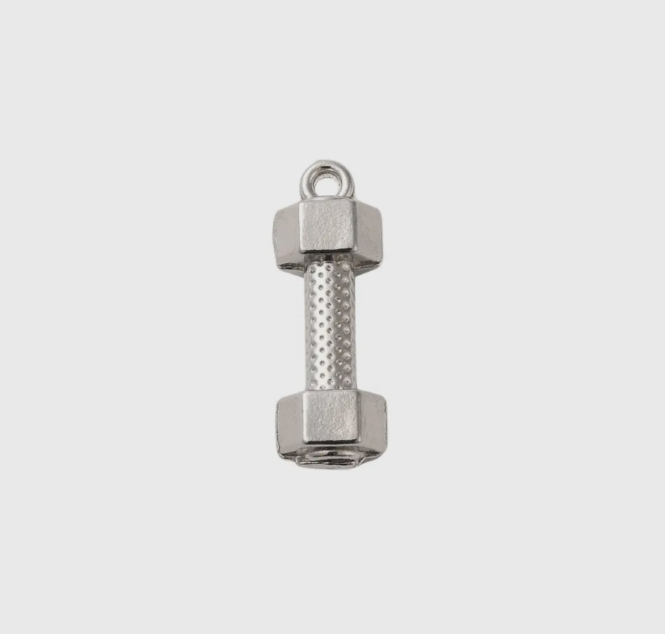 Dumbbell Charm