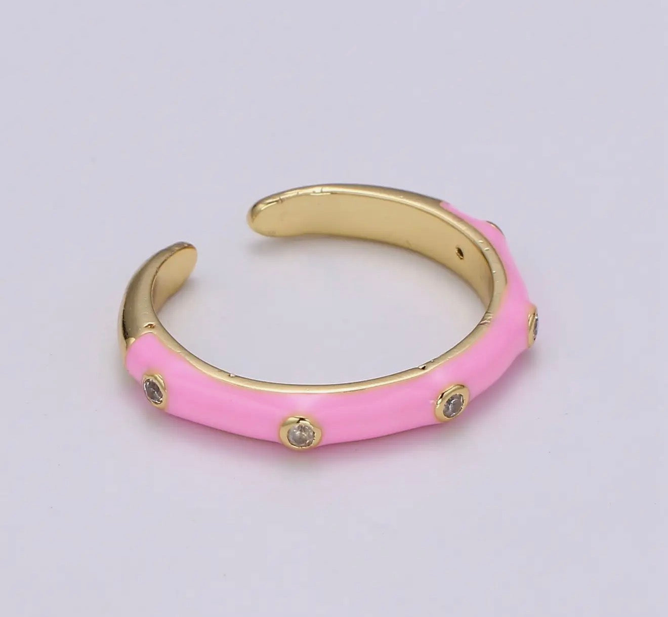 ￼Eliza Band Rainbow Ring