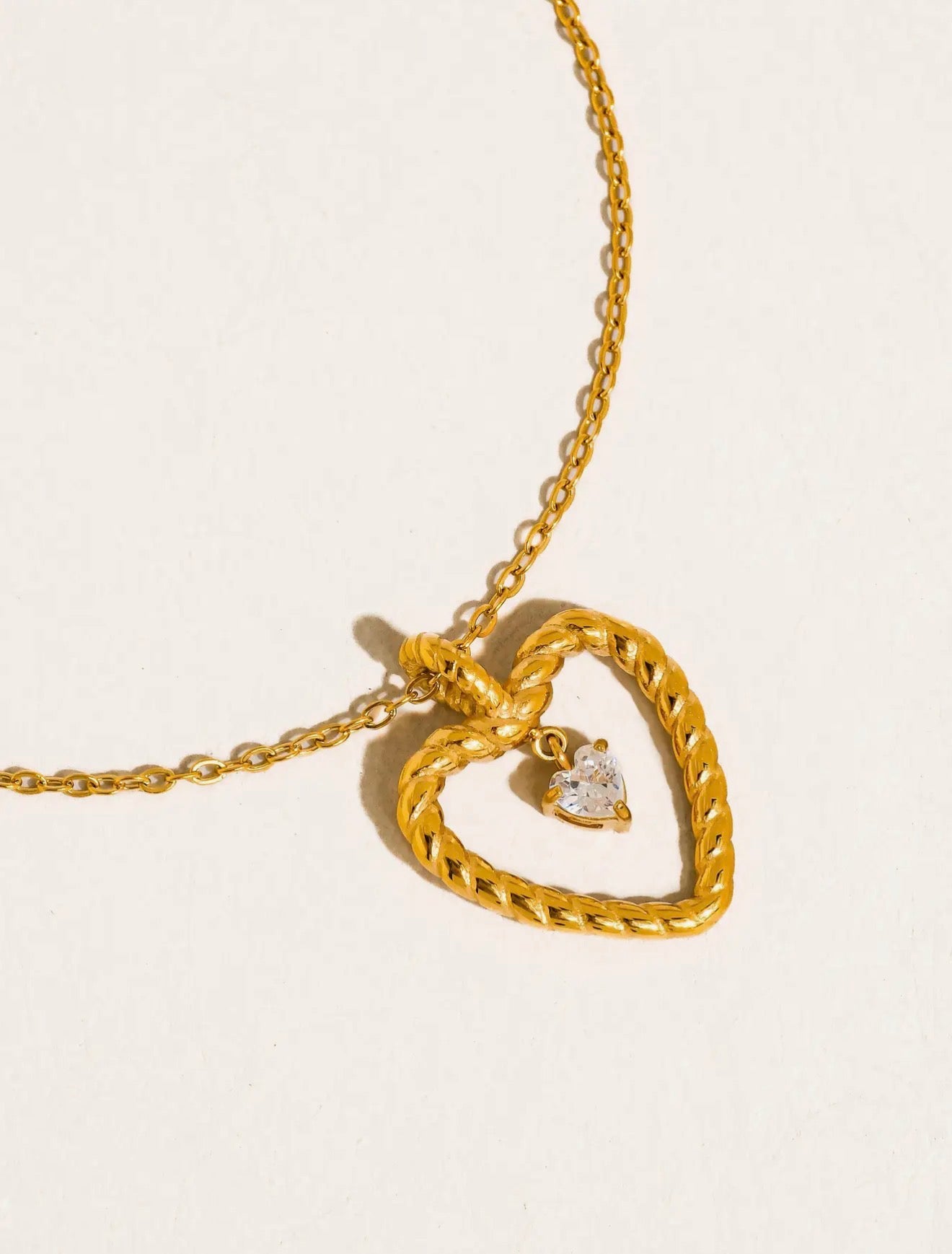 Freya Heart Pendant Necklace