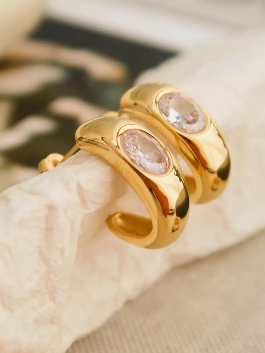 Aliénor Hoop Earrings