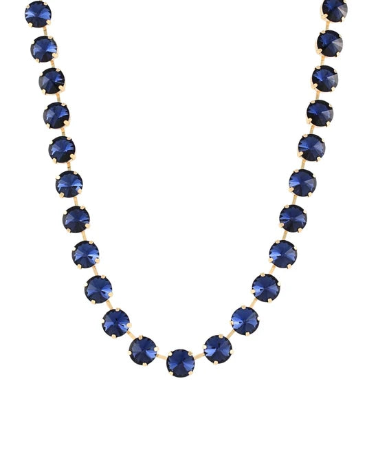 Midnight Rhinestone Necklace